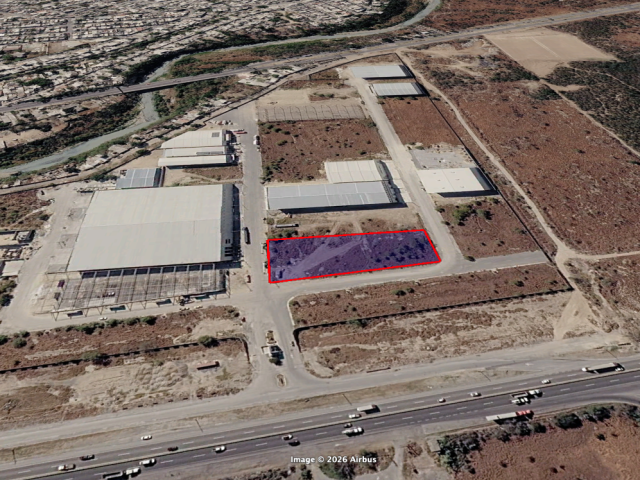 LOTE INDUSTRIAL EN VENTA ESCOBEDO 6,256 m2