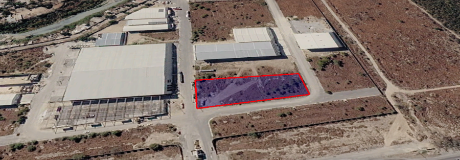 LOTE INDUSTRIAL EN VENTA ESCOBEDO 6,256 m2 - 4 Lotes