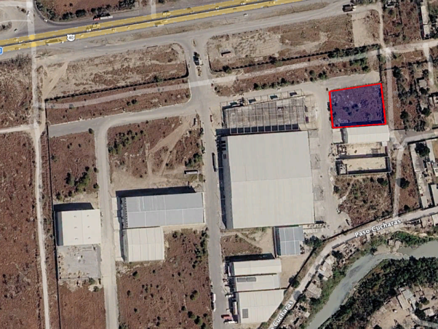 LOTE INDUSTRIAL EN VENTA ESCOBEDO 3,475 m2